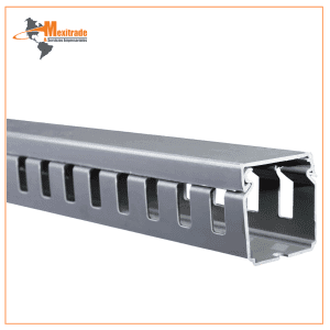 Canaleta Ranurada Dexson - 40 x 40 mm (Gris)