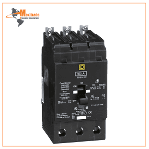 EDB34100 Schneider Electric Interruptor mini atornillable marco E Square D de 3 Polos