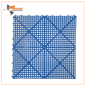 Dri-Dek H-9694BLU – Tapete modular 12 x 12" azul, antiderrapante