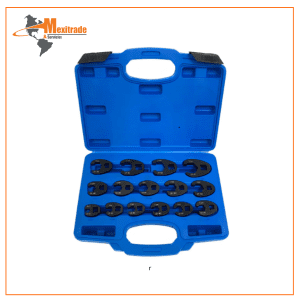 Juego de 15 Llaves Pata de Cuervo (Crowfoot) Métricas – HFS®8 mm a 32 mm