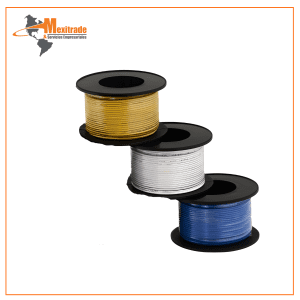 Kit de Cable para Control y Señal – 24 AWG (Café, Blanco, Azul)
