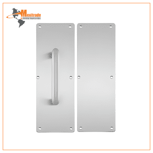 JALADERA CON PLACA ACERO INOX