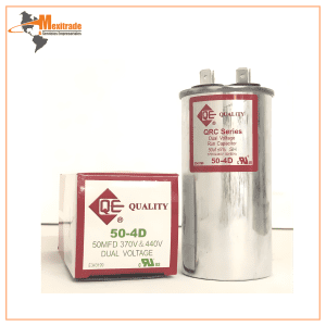 Capacitor de Trabajo para Aire Acondicionado Quality 50 µF (50 MFD)