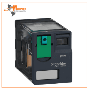 Relevador Miniatura Enchufable Harmony RXM 24VDC 4CO