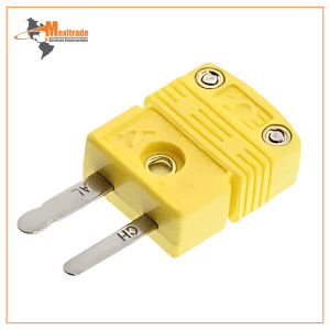 Conector de Termopar SMPW Tipo K Amarillo Miniatura Plug – Serie SMPW
