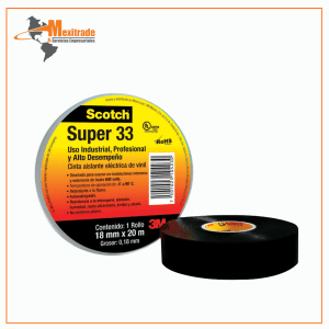 Cinta aislante 3M Scotch Super 33+ PVC