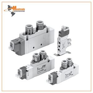 Válvula de solenoide de 5 puertos SMC Serie SY50000