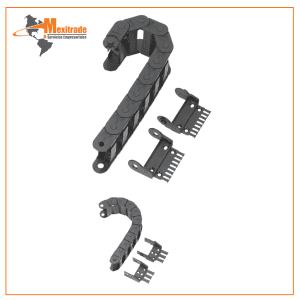 Cable Carrier Tipo Ranura SZ200F-1-100-28 para Gestión de Cables