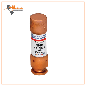 Fusible Clase RK5, Acción Retardada 6A 250VCA/160VCD FERRAZ SHAWMUT