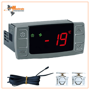 Controlador digital de termostato de descongelación de ciclo apagado con 1 sonda NTC
